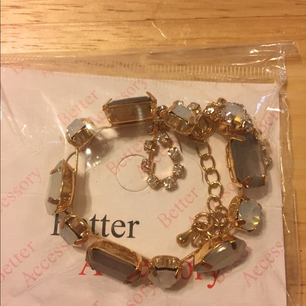 Better accessory gem bracelet with extender